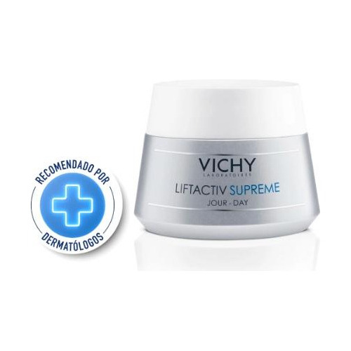 Crema Tratamiento Corrector Vichy Liftactiv Supreme Antiarrugas Y Reafirmante Día 50ml Vichy para piel seca a muy seca de 50mL 40+ años