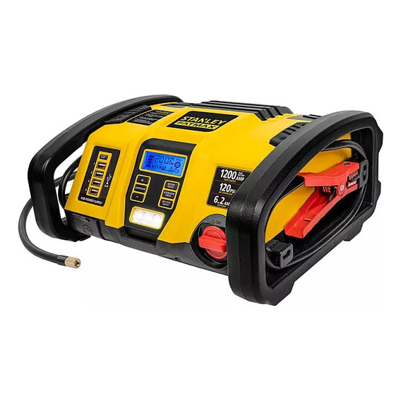 Arrancador De Bateria Stanley 1200amp Con Compresor De Aire