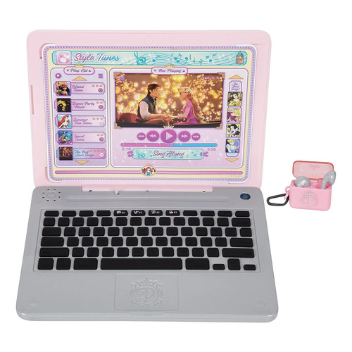 laptop Disney Princess Style Collection Con Frases, Efecto