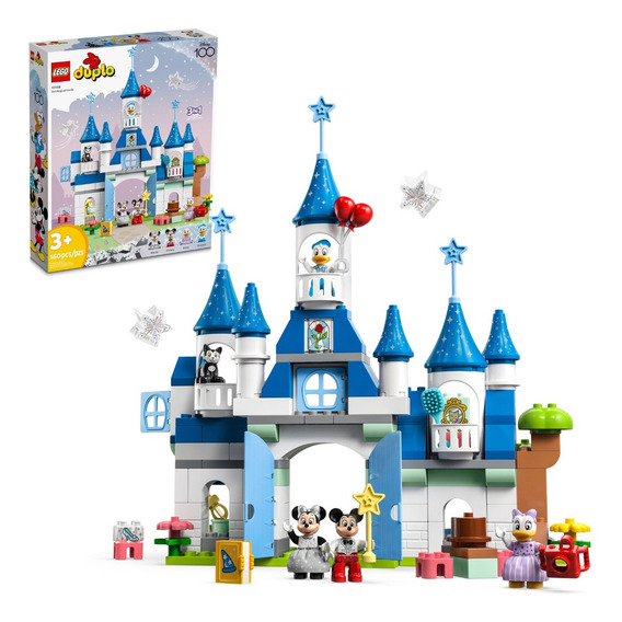 Kit De Construcción Lego Disney Castillo Mágico 3en1 10998