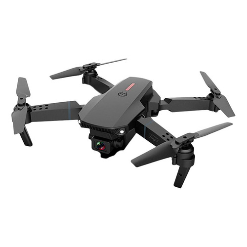 Mini drone Smart Tech Premium E88 Camara Simple con cámara 4K negro 2.4GHz 1 batería