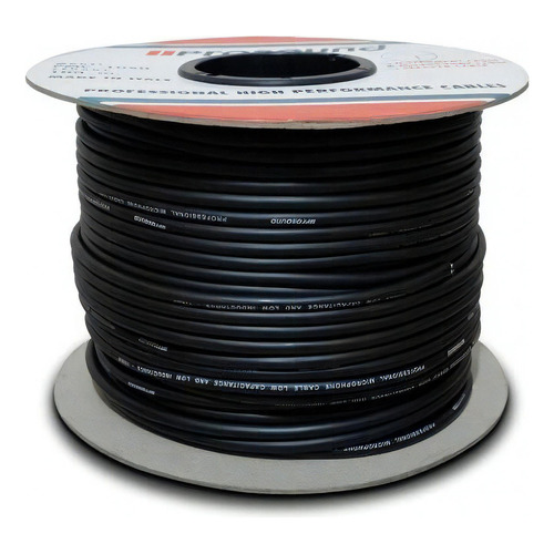 Rollo De 30m Cable Para Señal Prosound Pmc1050 Awg24 