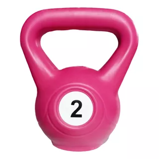 Pesa Rusa Kettlebell 2 Kg Pvc Cross Fitness Fc