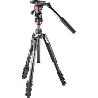 Trípode De Aluminio Mvkbfrl-live Manfrotto, Con Capacidad Para Hasta 4 Kg