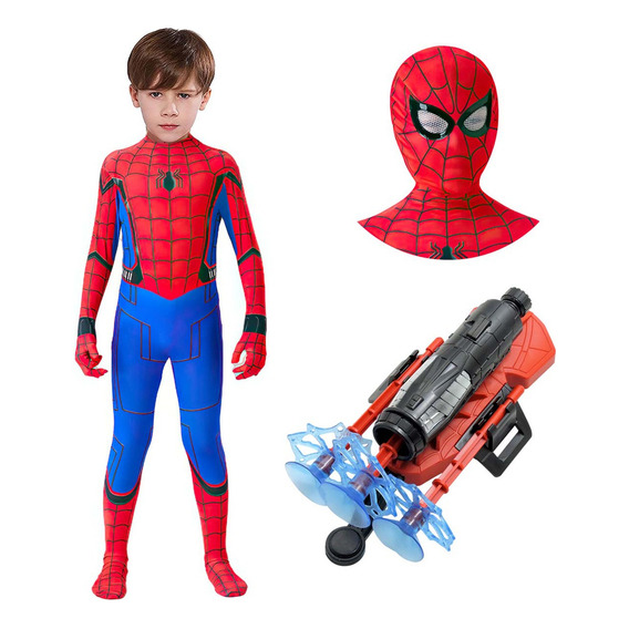 Spiderman Heroes Expedition Hombre Araña Niños Cosplay Ropa