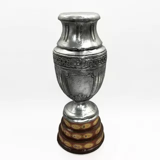 Réplica Copa América De Yeso Pintura Artesanal Tamaño Grande