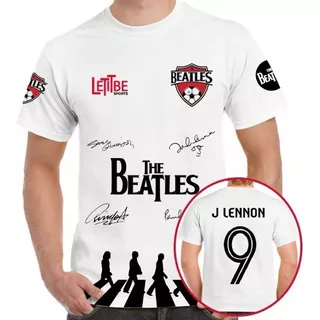 Playera Beatles Futbol 2022 Con Nombre Y Número Que Gustes