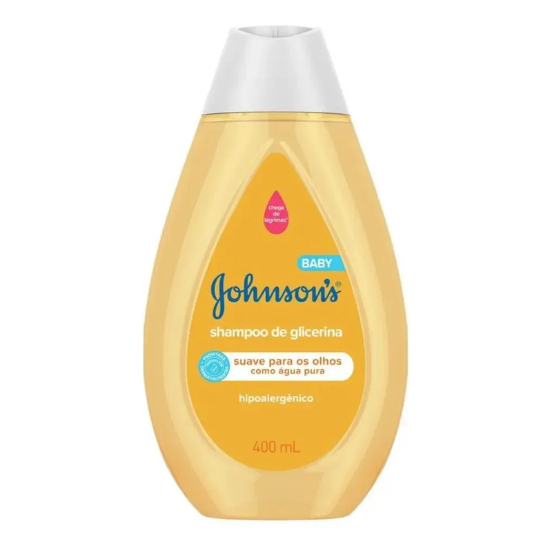 Shampoo Para Bebê Johnson's Baby De Glicerina, 400ml