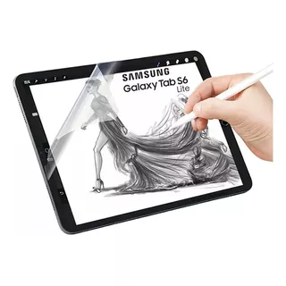 Película Fosca Paperlike Desenho Para Galaxy Tab S6 Lite