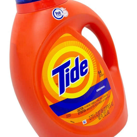 Tide Original Detergente Jabon Liquido Para Ropa 2.72lt