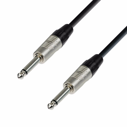 Cable Guitarra Bajo Plug Mono Adam Hall K4ipp0600 Rean 6 Mts