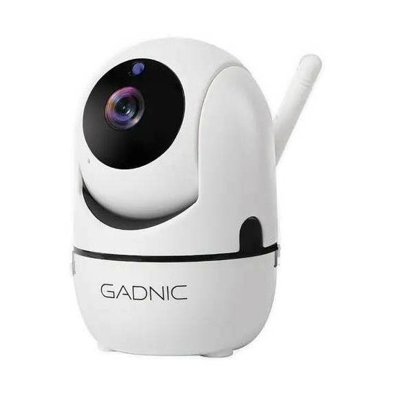 Cámara de seguridad Gadnic P2P00009 SX9 con resolución de 2MP visión nocturna incluida blanca 