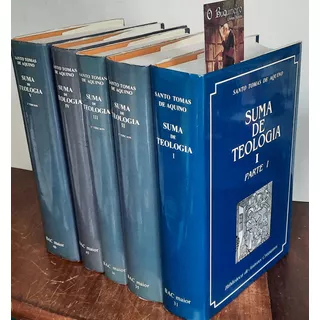 Suma De Teología - ( Suma Teológica ) - 5 Volumes - Santo Tomas De Aquino