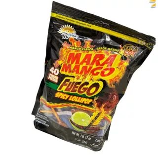 Dulces Mexicano Mara Mango  Fuego Flavor S - g a $2