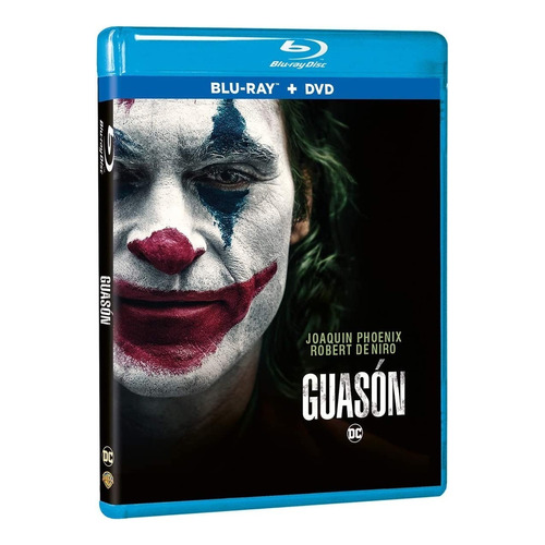 Joker Guason Dc Comics Joaquin Phoenix Pelicula Bluray + Dvd