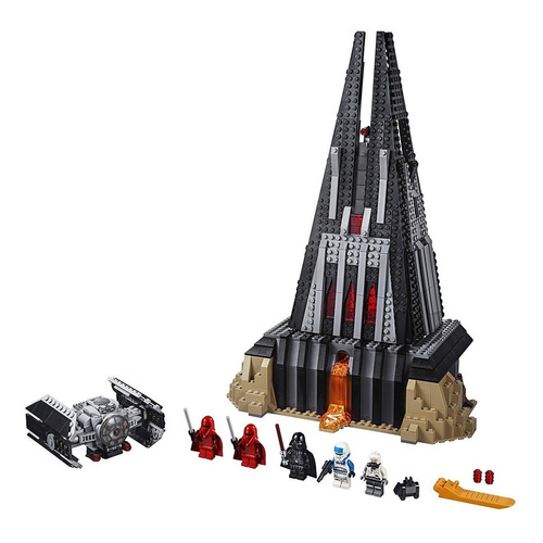 LEGO Star Wars 75251 Castillo de Darth Vader - Kit de construcción, incluye TIE Fighter, minifiguras de Darth Vader, tanque Bacta y más (1,060 piezas)