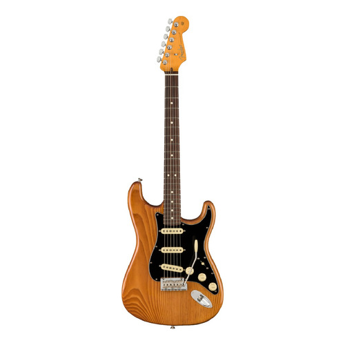 Guitarra eléctrica Fender American Professional II Stratocaster de pino roasted pine brillante con diapasón de arce
