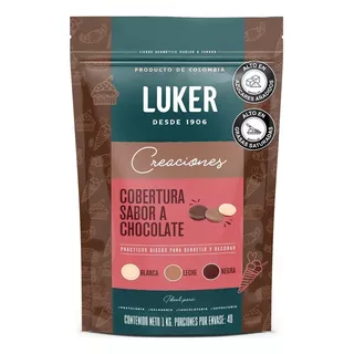 Cobertura Luker Chocolate Leche - Kg - Kg a $69300