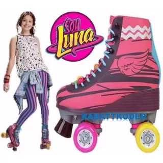 Patines Soy Luna Originales Lujo Disney Talles 32 34 38