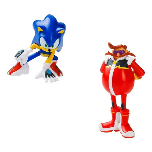 Figuras Sonic Pack X2 - Vamos A Jugar