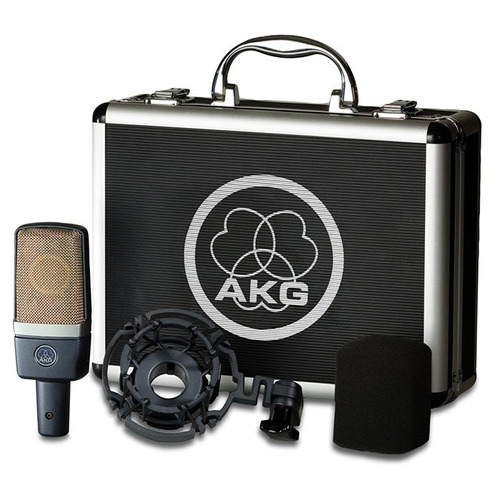 Micrófono AKG C214 Condensador Cardioide color negro