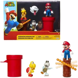 Nintendo Super Mario Set Diorama Mazmorra
