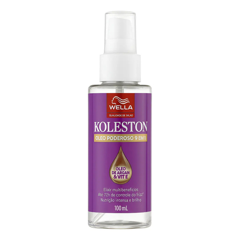 Óleo Poderoso 9 Em 1 Wella Koleston 100ml Frizz Brilho Elixir Nutrição Capilar Óleo Poderoso 9 Em 1 Wella Koleston 100ml Frizz Brilho Elixir Nutrição Capilar