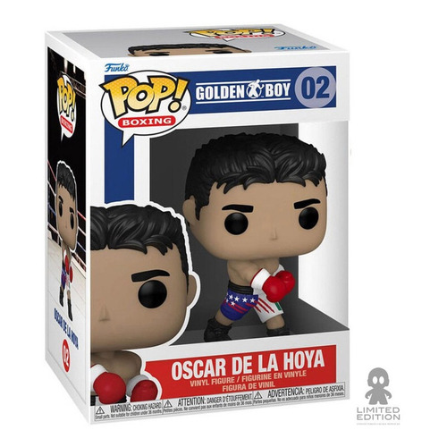 Funko Pop Boxing: Golden Boy - Oscar De La Hoya 02