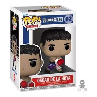 Figura De Acción Golden Boy Oscar De La Hoya De Funko Pop!