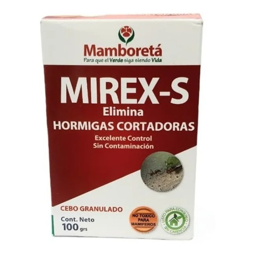 Cebo Mata Hormiga Cortadora Minera Mamboretá® Mirex-s 100gr