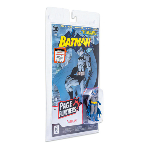 Page Punchers  Mcfarlane Batman Figura Y Comic 1ra Edicion