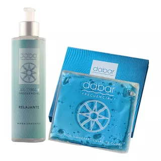 Gel Cobre + Gel Pack Dabar Frecuencial Kit Relajante