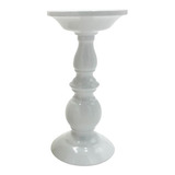 Candelabro De Hierro Grande Base Antidelizante 11x22 Cm