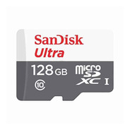 Tarjeta Memoria 128gb Clase 10 Sandisk Ultra C/adaptador Sd
