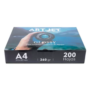 Papel Fotográfico Rc Ultra Glossy Art-jet® A4 200h Color Blanco