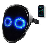 Máscara Led Bluetooth Programable Cosplay Con App