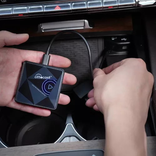 OTTOCAST Adaptador inalámbrico Android Auto para automóvil U2-X Pro, el  nuevo adaptador Android Auto y Apple CarPlay 2 en 1, adaptador inalámbrico