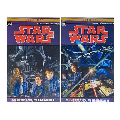 Lote X 2 Libros Star Wars - Comic - Vol 5 Y 6 Col Prestige