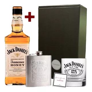 Regalo Jack Daniel's Honey 750ml + Petaca + Vaso Tienda
