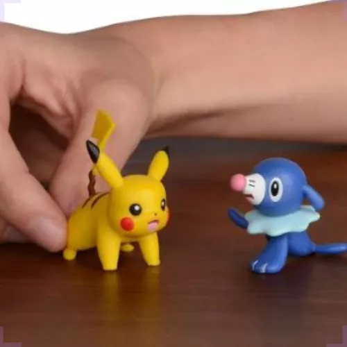 2 Miniaturas Pokémon Brinquedo Coleção Infantil Criança