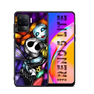 Funda Oppo Reno 5 Lite Jack Y Sally Tpu/pm Uso Rudo