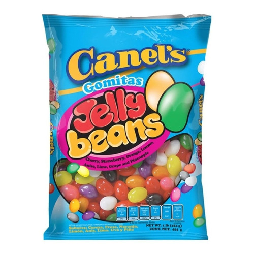 Gomitas Confitadas De Sabores Jelly Beans Canels 454 Gramos