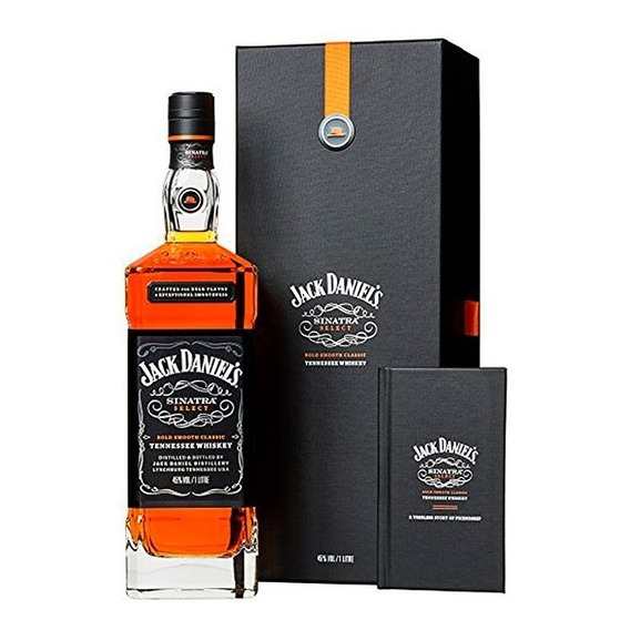 Whiskey Jack Daniels Frank Sinatra 1 L. Con Estuche.-