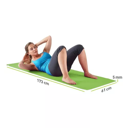 Tapete Yoga Pilates Relajacion Ejercicios Piso 5mm