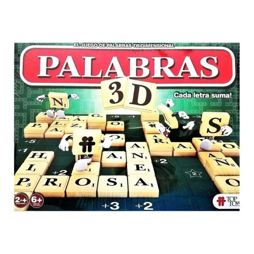 Juego De Mesa Palabras 3d Top Toys