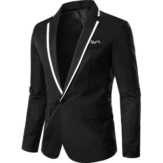 Saco Blazer Caballero Casual Boda Fiesta Slim Fit Hombre