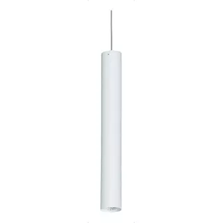 Lampara Techo Colgante Tubular Minimalista 50cm A/dicro Led Color Blanco