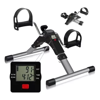 Ejercitador Pedal Digital Plegable Bici Pedalera Terapia 