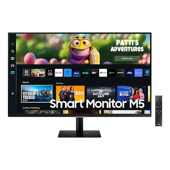 Monitor Samsung 27'' Smart M5 Full Hd Usb Hdmi