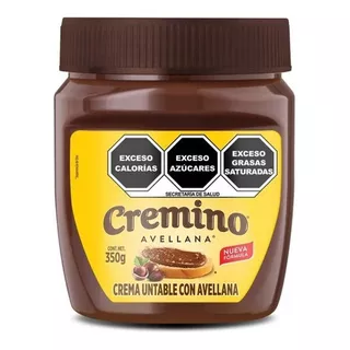 Crema Dulce Untable Avellana Cremino Chocolate 350g